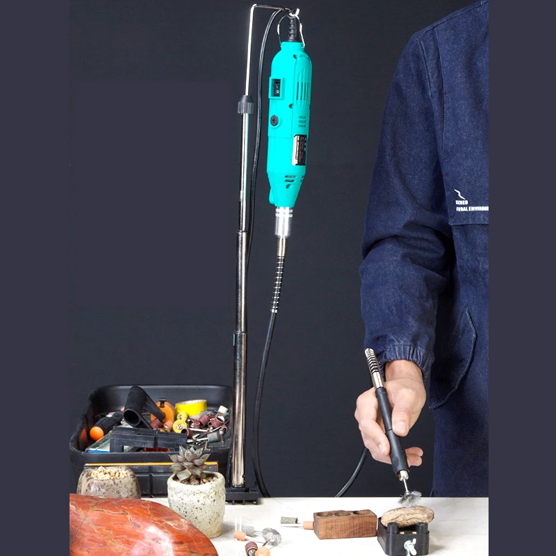 

Electric Drill Mini Engraver Rotary Tool 180W Mini Drill 6 Position For Dremel Rotary Tools Mini Grinding Machine