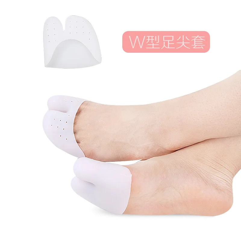 

1Pair New Toe Separator Separateur D'ortei Hallux Valgus Corrector 5 Hole Bunion Orthotics Protector Bones Overlapping Insoles