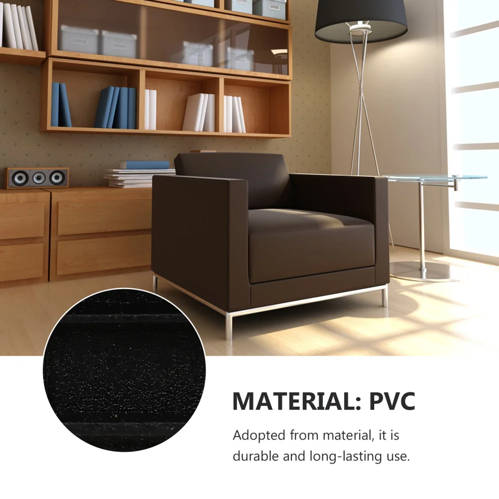 

100pcs Furniture Leg Plug Square PVC Cover Tube Bung Blanking End Caps