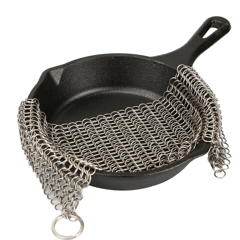 Cleaner Kitchen Rust Pot Pans Cleaning Scrubber Steel Rust R