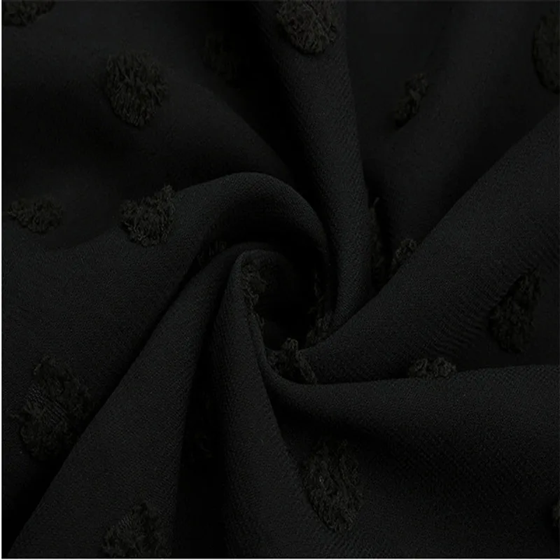 

Office Dress Women Elegant Long Sleeve Spring Summer Black White Vestidos Lace Up Fashion V-neck A-line Dresses Womens 2021