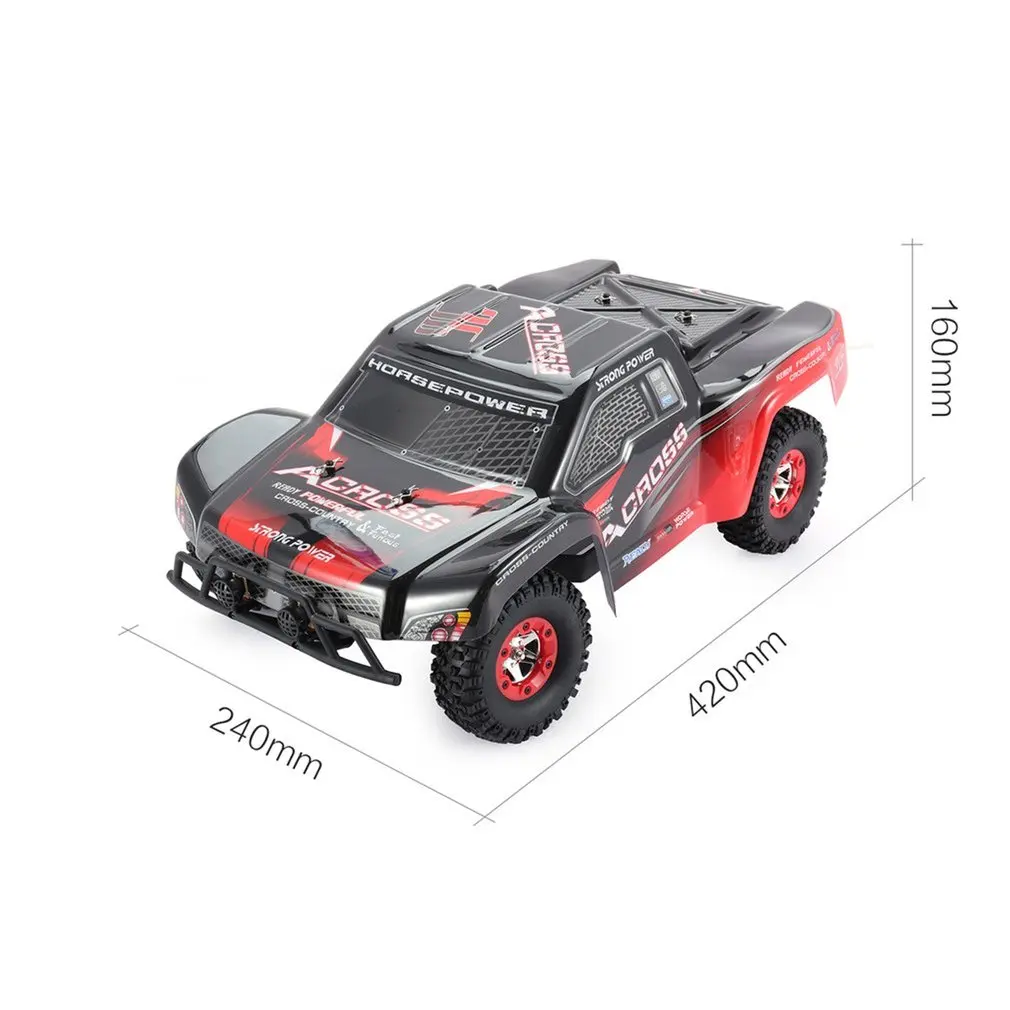 

Wltoys Buggy Vehicle12423 1/12 2.4G 4WD High speed Electric Brushed Short Course Off-Road RTR RC Car with LED Light