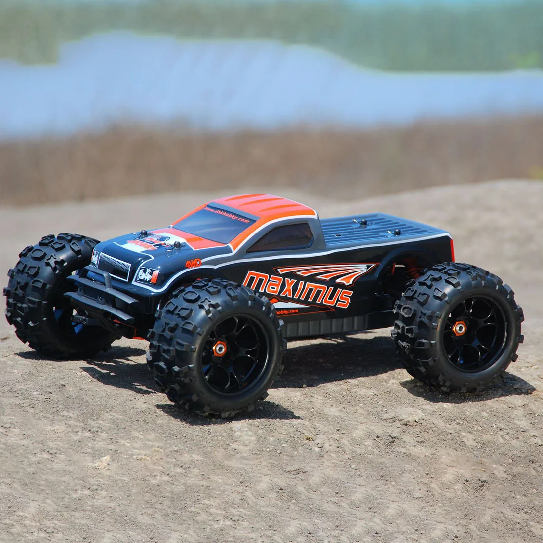 DHK 8382 Maximus 1/8 4WD 120A 85 км/ч безщеточный электрический монстр грузовик RC автомобиль