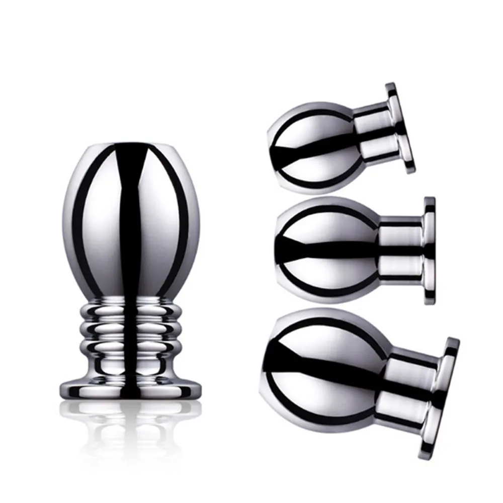 1 шт. металлический полый анальный штекер туннель Анальная пробка секс-игрушки