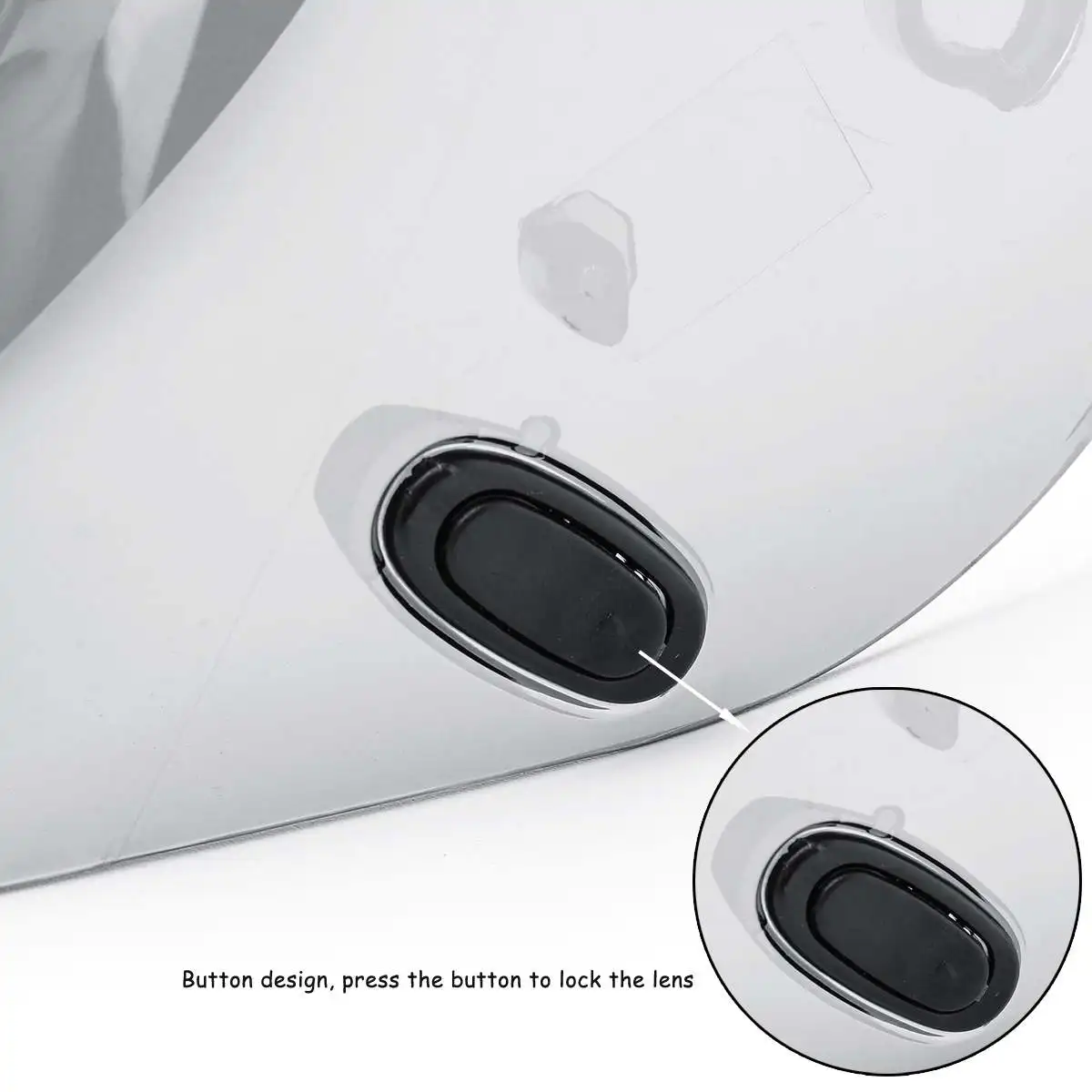 Козырек для мотоциклетного шлема полнолицевой козырек линзы приблизительная