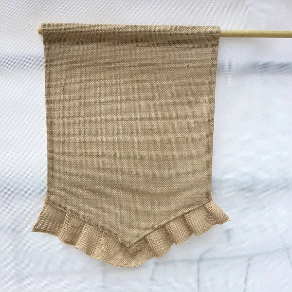 DIY Указатели направления флаги наружная помолвка домашний сад руководство флаги Свадебная вечеринка подвесные принадлежности креативные мешковины для печати