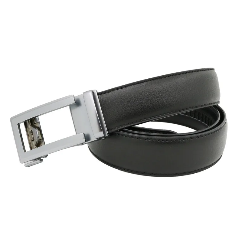 Мужской ремень из 100% натуральной коровьей кожи с автоматической пряжкой |