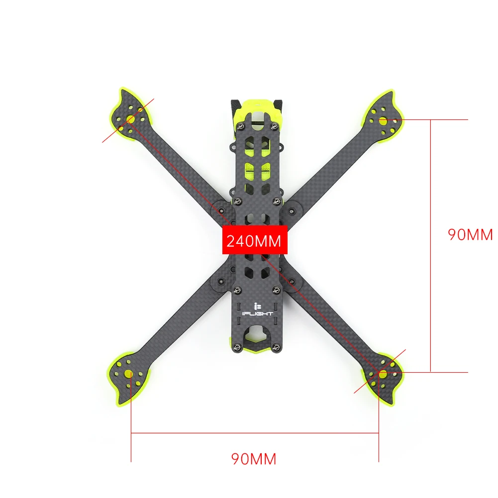 IFlight XL5 V5 240 мм 5 дюймов True X FPV рама для фристайла комплект с ручкой совместимый Nazgul