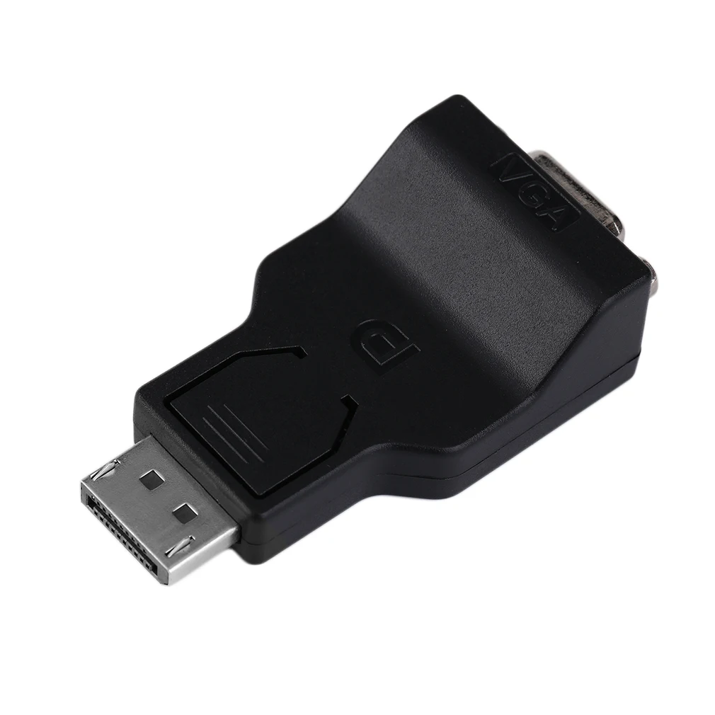 Профессиональный адаптер Displayport в HDB15P никелированный преобразователь DP Male Female| |