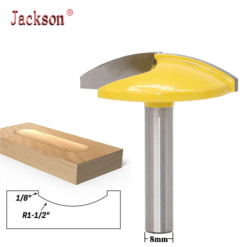 Новый 1 шт. 8 мм хвостовик маленькая чаша фреза-1-1/2 &quotРадиус-1-3/4&quot широкая дверь