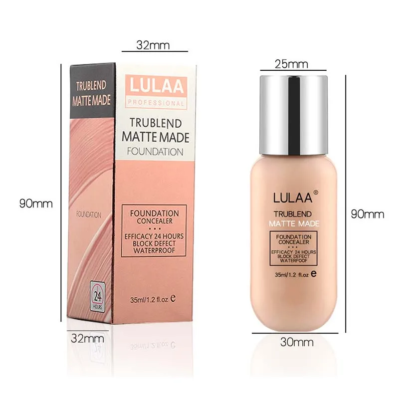 LULAA BB CC Cream Foundation Long-lasting Face Concealer Liquid Air Base Cushion Sun Block Natural Makeup Korean Cosmetic | Красота и