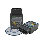 Диагностический сканер HH OBD2 ELM327, Bluetooth инструмент для диагностики автомобиля, для Android и ПК