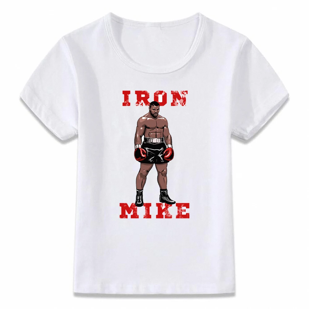 Детская одежда футболка для мальчиков и девочек с изображением Железного Майка