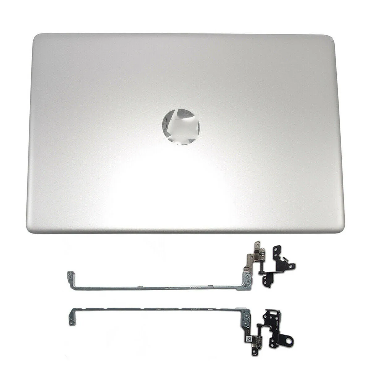 

New LCD Back Cover + Hinges For HP 15-DA 15T-DA 15-DB 15T-DB L20434-001 Silver 15.6"