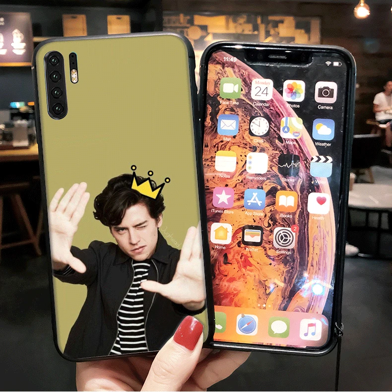 Чехол для телефона Cole Sprouse из ТПУ Huawei P Smart Plus 2018 2019 Z Y6 Y7 Y9 Prime P40 Pro Max|Бамперы| |