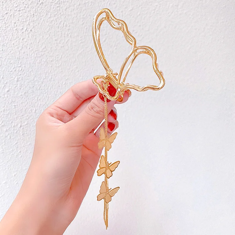 

Women Barrettes Metal Hair Claws Hair Accessories Hairclips Hairpins Ladies Hairgrip Headwear Girls Ornaments Crab Bands Bow