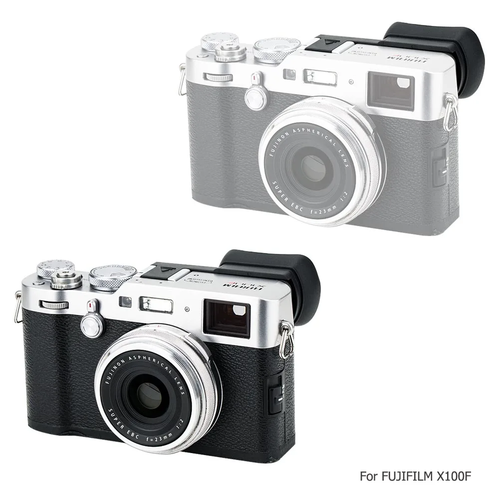 Окуляр для видоискателя камеры Fujifilm X100F Fuji X 100F с крышкой горячего башмака |
