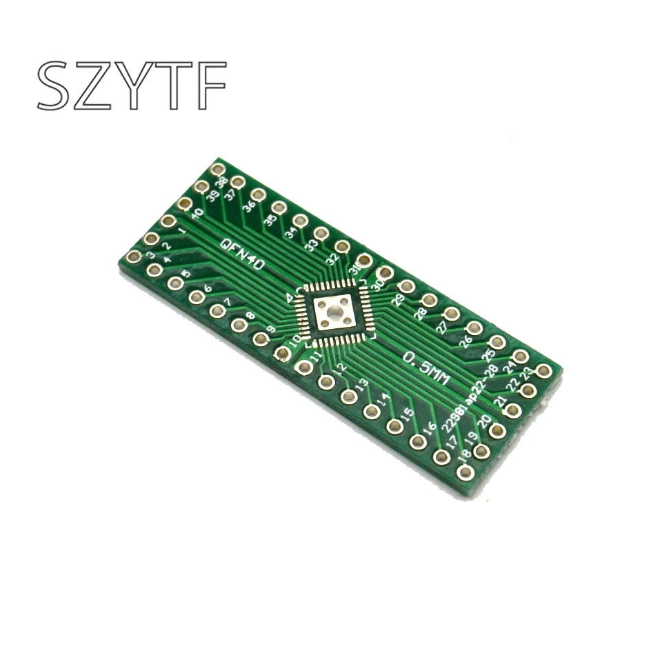 20 шт./пакет переходная пластина QFN32 QFN40 SMD очередь DIP 0 5 мм|plate adapter|dip smddip adapter |