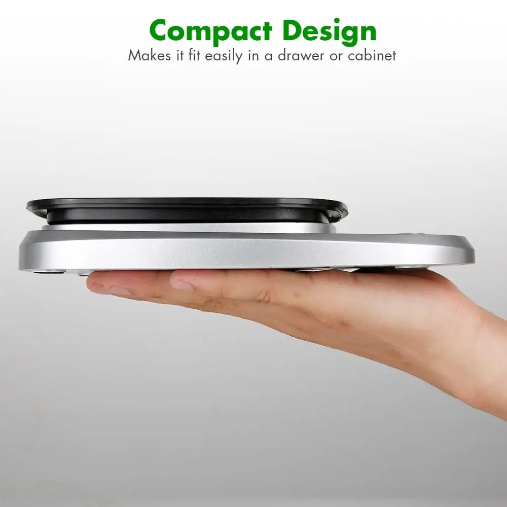 Бытовые цифровые кухонные весы из нержавеющей стали 10 кг для взвешивания пищевых