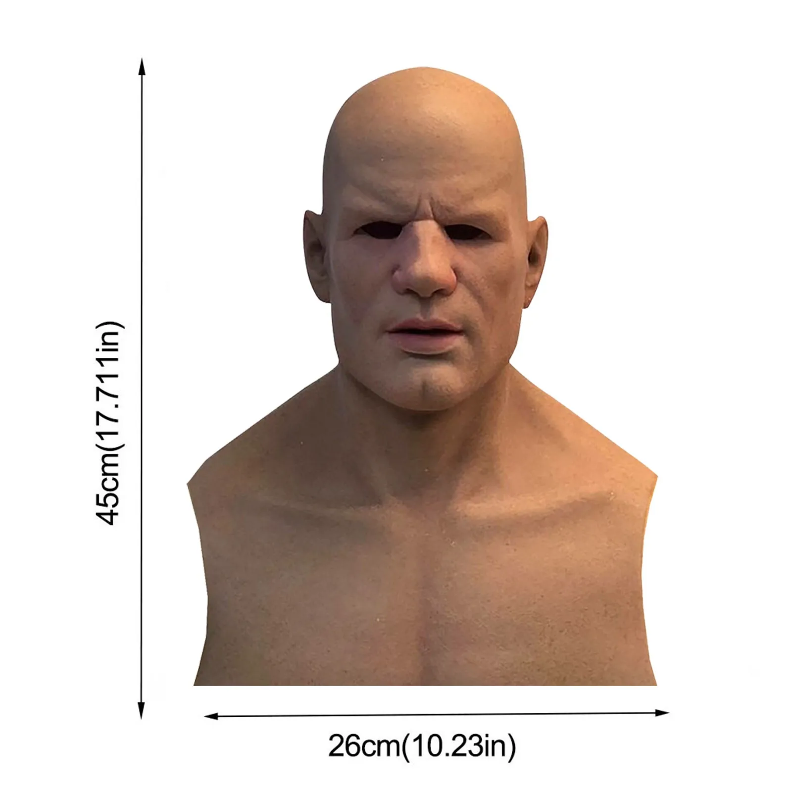 

Halloween Horror Funny Latex Full Headdress Funny Horror Mask Toys Montessori juguetes para nios