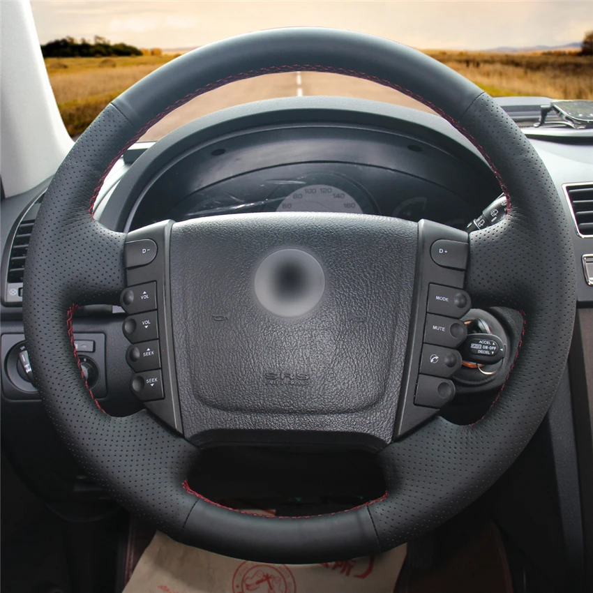 Оплетка на руль для Ssangyong Rexton W Rodius capa para volante чехол Ssanyyong|Чехлы руль| |