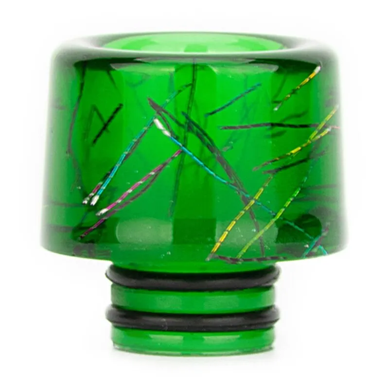 

Colorful Resin Drip Tip 510 Drip Tip Flat Mouth Mouthpiece Driptips Transparent Beatiful Drip Tip