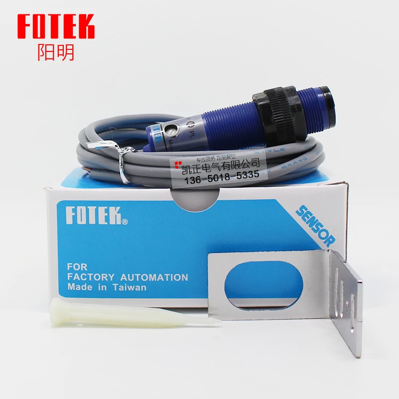 Fotek de Taiwan Original Interruptor Fotoelétrico de 10cm e Distância de Indução de 10cm para 90220 Vdc Peças e acessórios do gerador