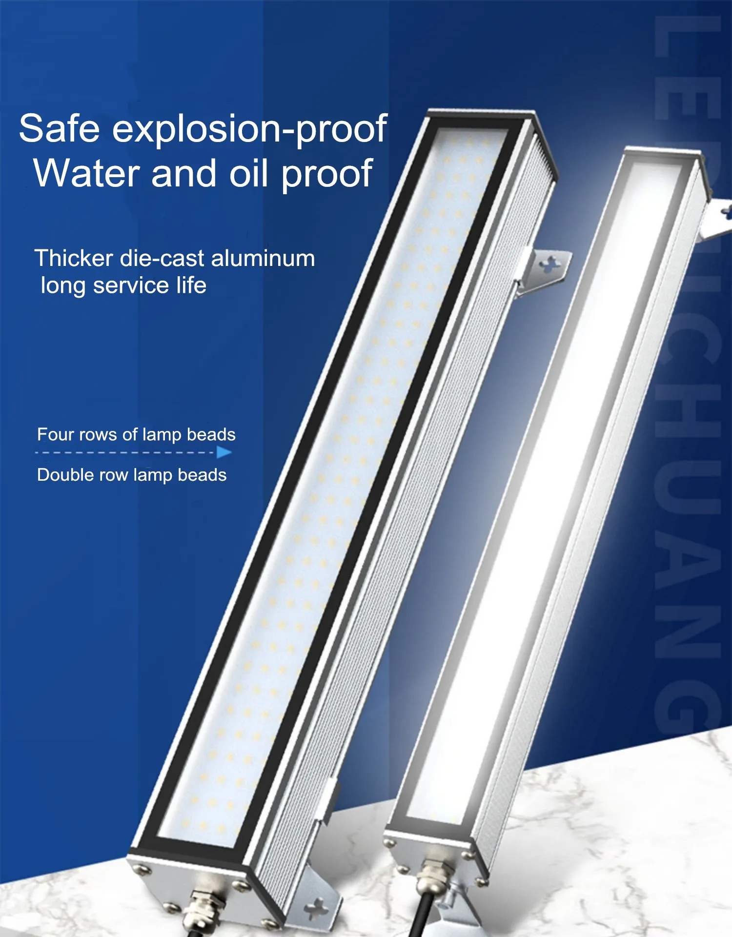 10 Вт/12 Вт/14 Вт светодиодный машина Рабочая лампа инструмент взрывозащищенный