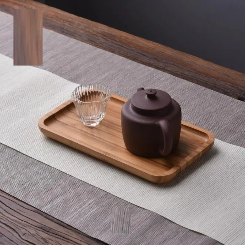 De Te Chino Container High Sunum Tepsi Board Keukenhulpjes Accessories Ceremony Chinese Kung Fu Serving Gongfu Tea Tray |