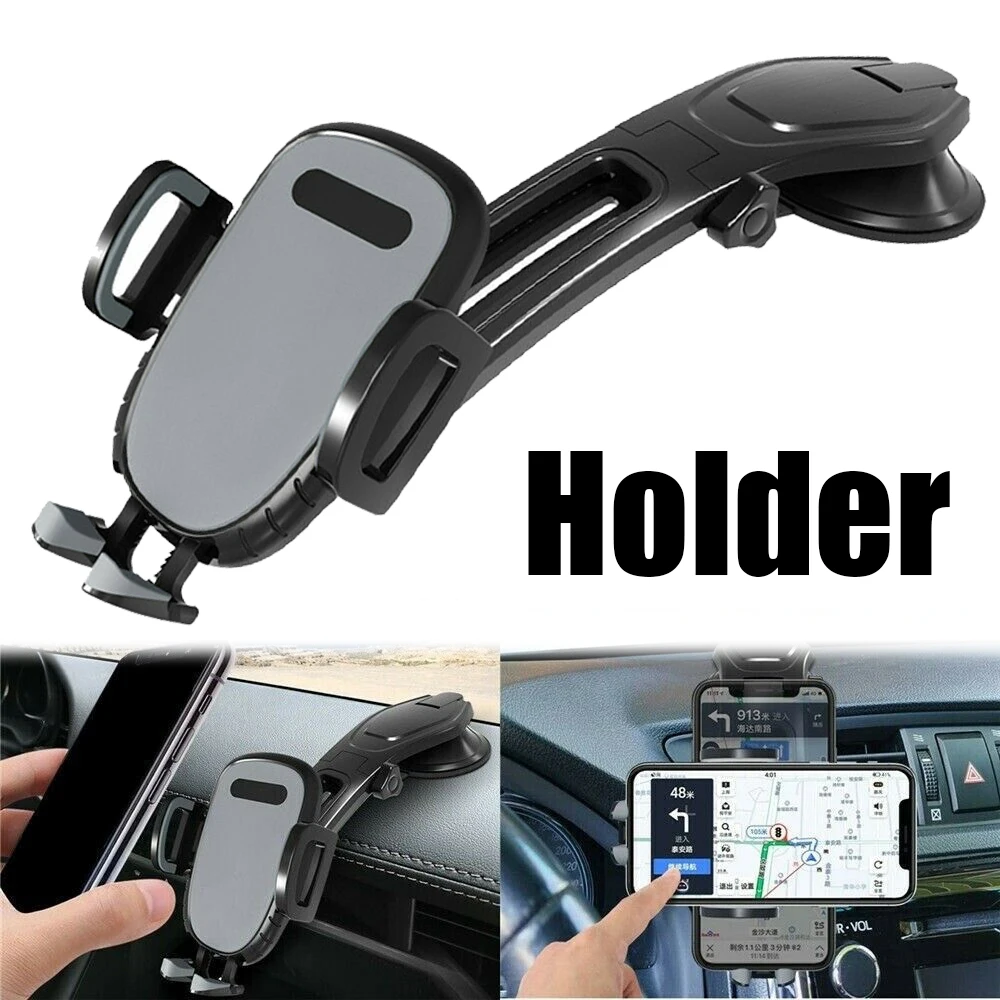 

1Pcs Car Suction Cup Phone Holder Adjustable Suction Cup Mobile Phone Rotating Bracket for IPhone 11 X Pro Xiaomi HUAWEI Samsung