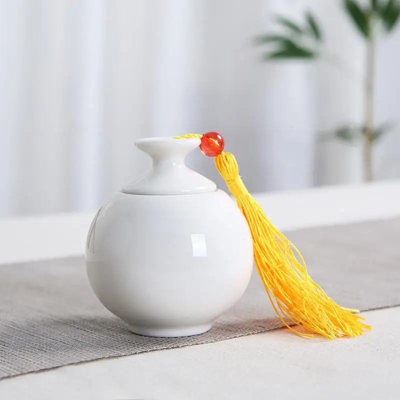 Креативный фарфоровый контейнер для хранения чая маленький еды чайная коробка