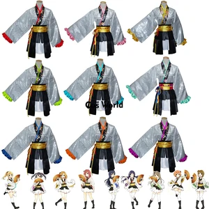 Ангельский ангел, Рин, маки, ханаё, кимоно Нико, юката, костюмы для косплея по индивидуальному заказу