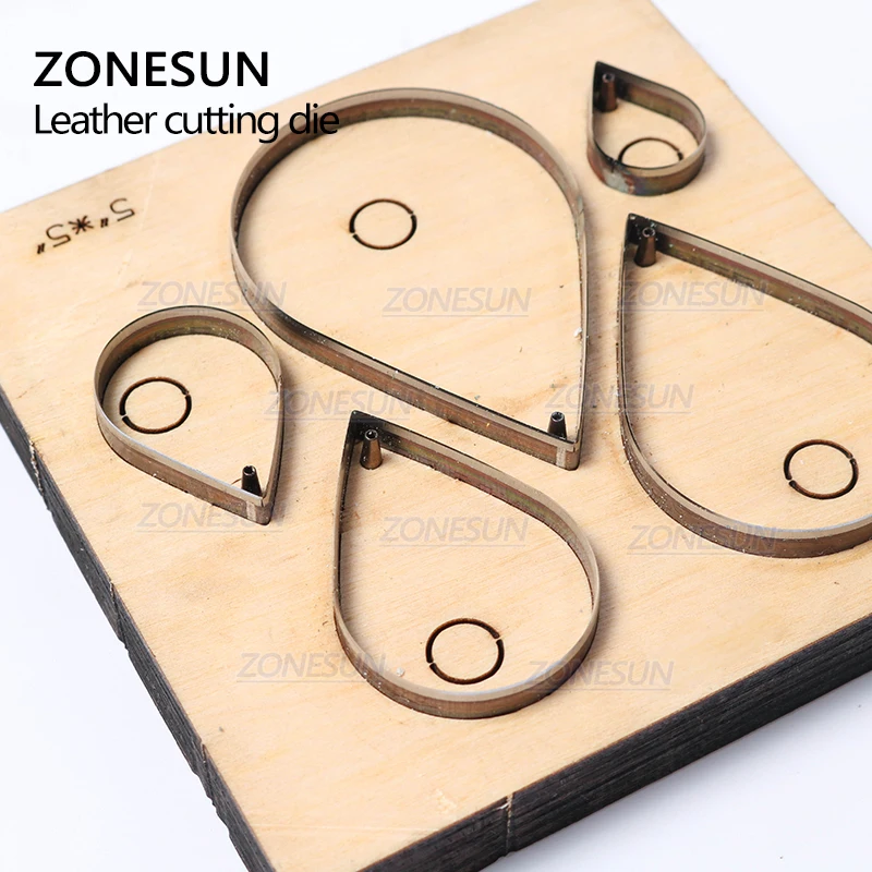 ZONESUN H10 сделай сам изготовленный на заказ режущий инструмент для резки кожаных
