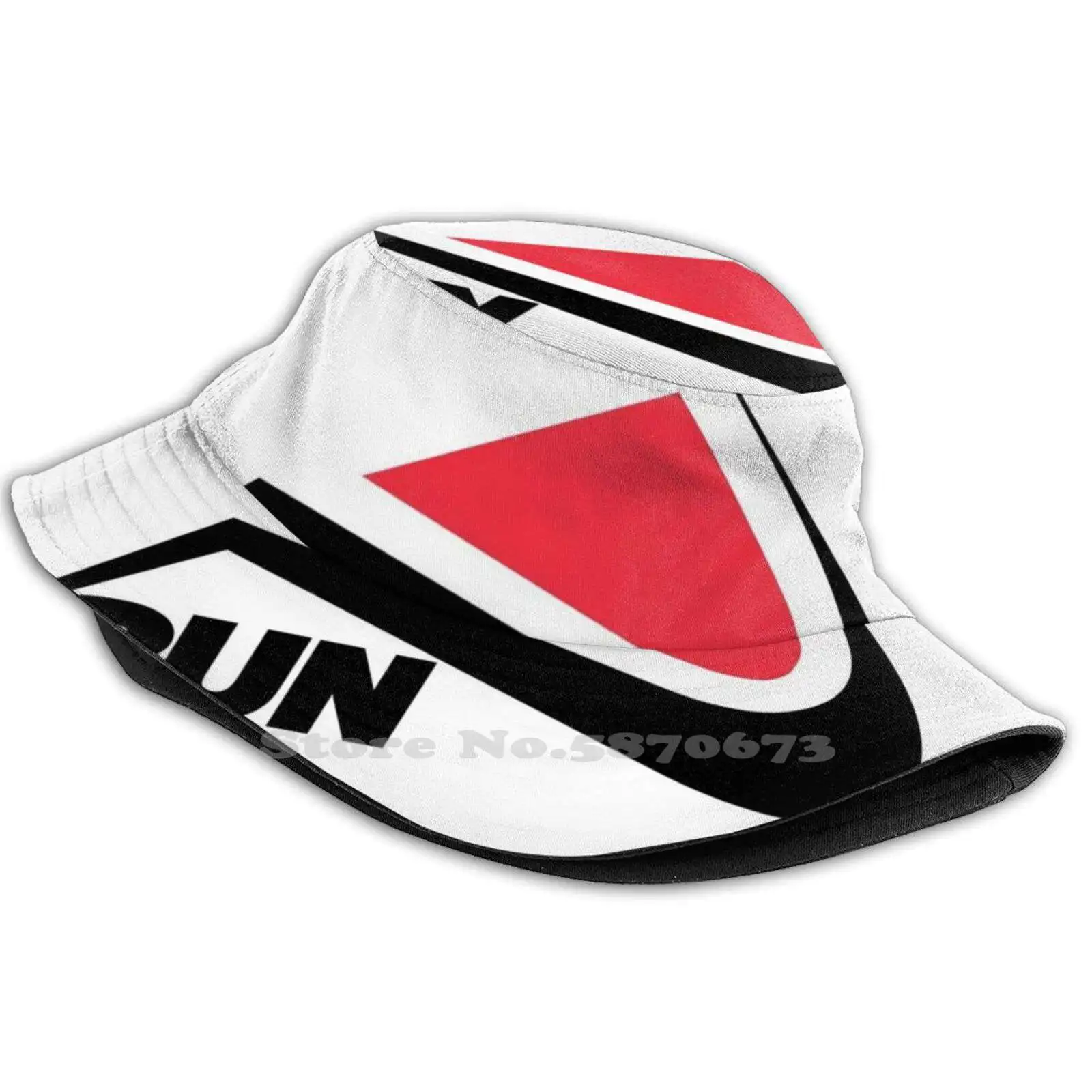 

Running And Jogging Sport Design Logo Bucket Hat Beach Tourism Hats Breathable Sun Cap Run Running Jogging Sport Man Female