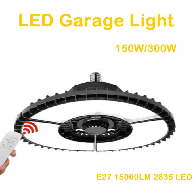 150W/300W светодиодный гараж светильник подвесной типа High Bay ГРМ промышленный E27 15000LM