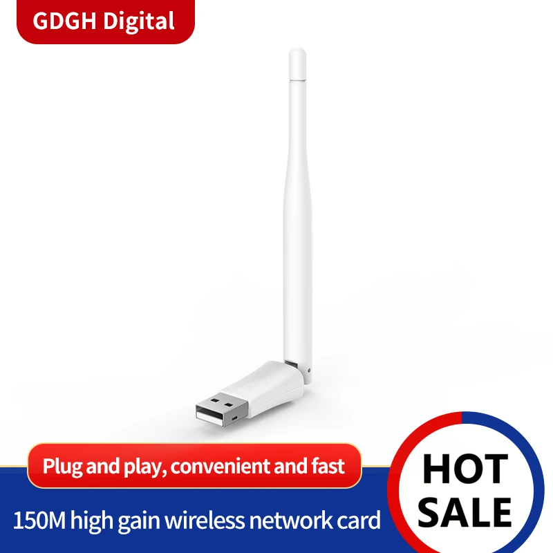 GLW311MA 150 Мбит/с Беспроводной usb адаптер сетевая карта настольный wifi Wi Fi приемник 2 4