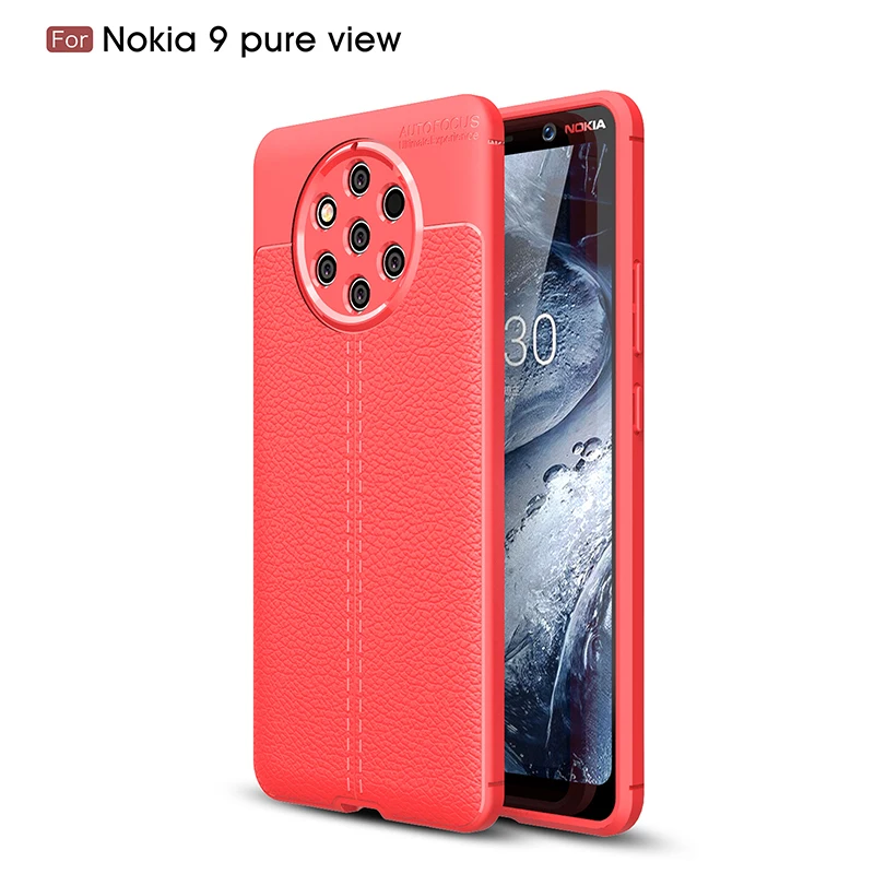 Чехол-накладка для Nokia 9 Pureview из мягкого силикона и ТПУ |