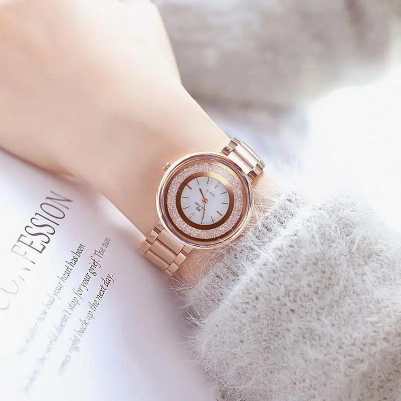 Роскошные ультра-тонкие наручные женские часы роскошные модные Montre Femme 2019