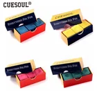 Cuesoul 3 шт. снукер, бильярдный мел, бильярдный мел, масло, сухой бильярдный мел, нескользящий мел