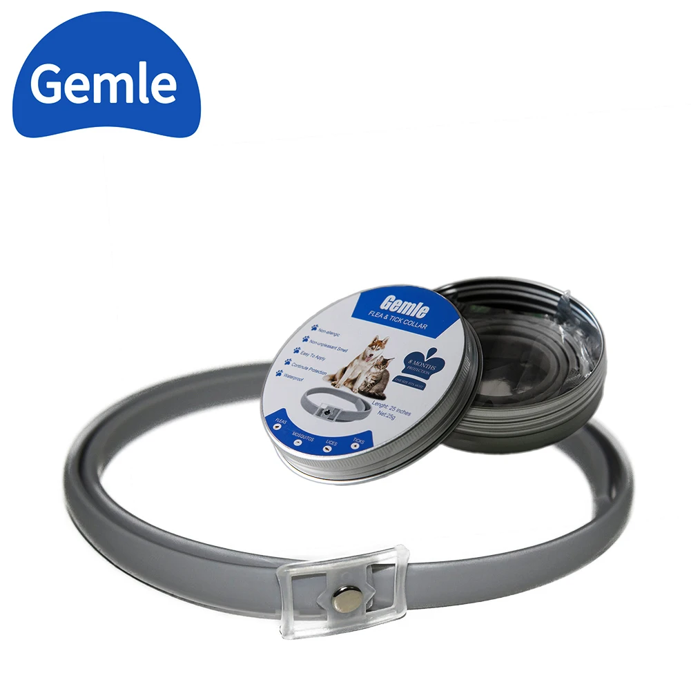 63 см пса противоблошиный ошейник анти блохи от клещей комаров Открытый