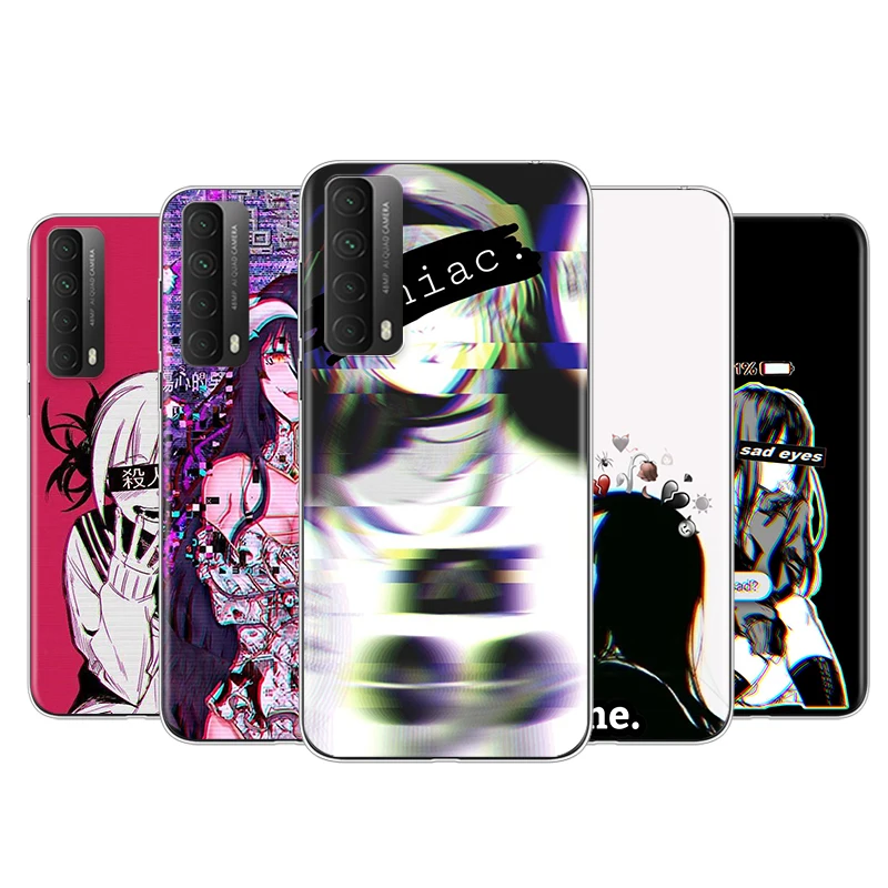 

Sad Anime Aesthetic Senpai For Huawei Y9S Y6S Y8S Y9A Y7A Y8P Y7P Y5P Y6P Y7 Y6 Y5 Pro Prime 2020 2019 Transparent Phone Case