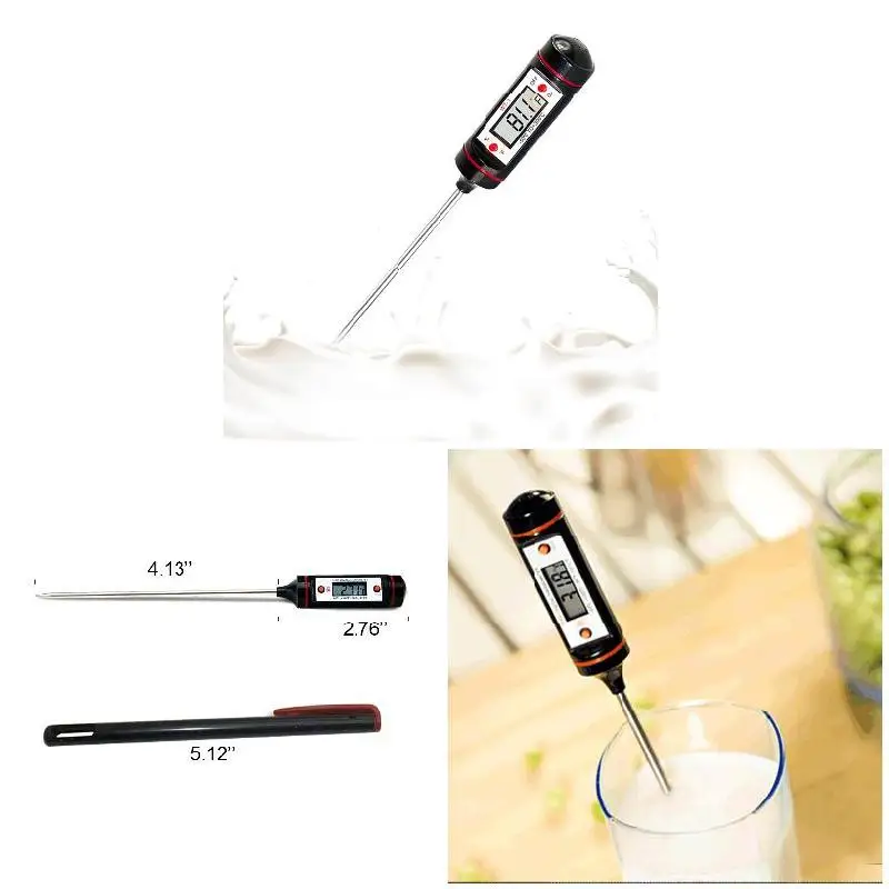 

Digital Food Thermometer Pen Style Cooking Termometer Liquid Meat Food Temperature measurement Tool Kitchen BBQ Dining Tools