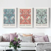 william morris poster vintage flowers canvas painting willow bough abstract art print modern wall picture for bedroom home decor