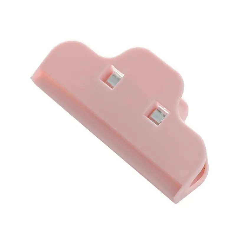

1PCS Plastic Food Sealing Bag Clip Food Fresh Keeping Moisture-proof Close Clip Letter Paper Photo File Binder Clip Kichen Items