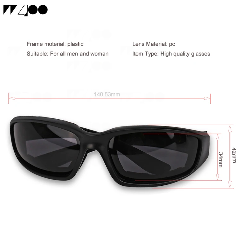 Мотоциклетные очки для верховой езды солнцезащитные охоты стрельбы