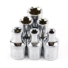 6 шт., шестигранные торцевые головки, 14 дюйма, 6,35 мм