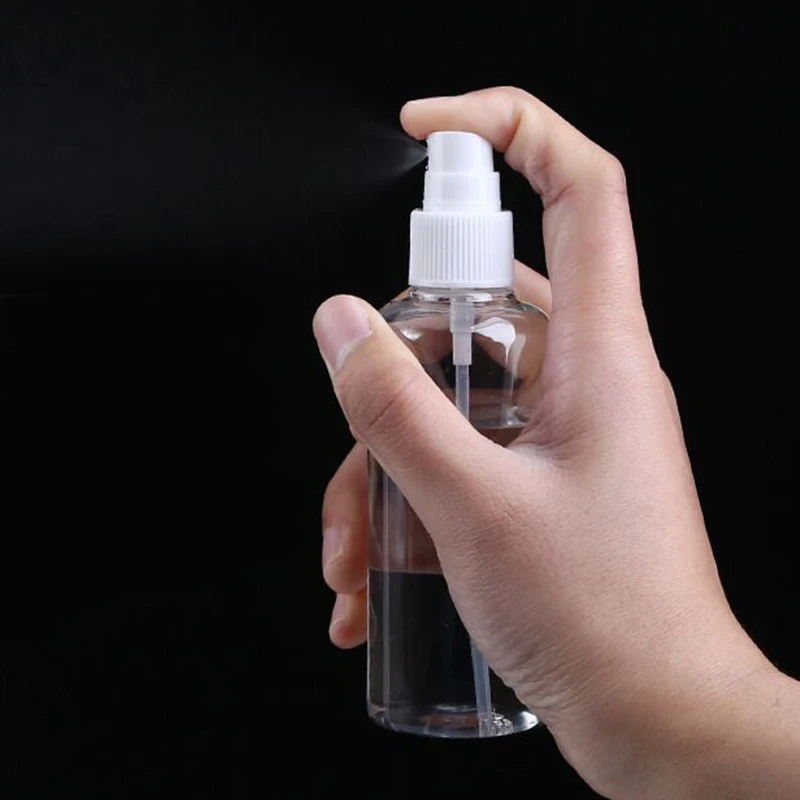 1 шт. маленькая пустая бутылка распылитель прозрачные пластиковые многоразовые