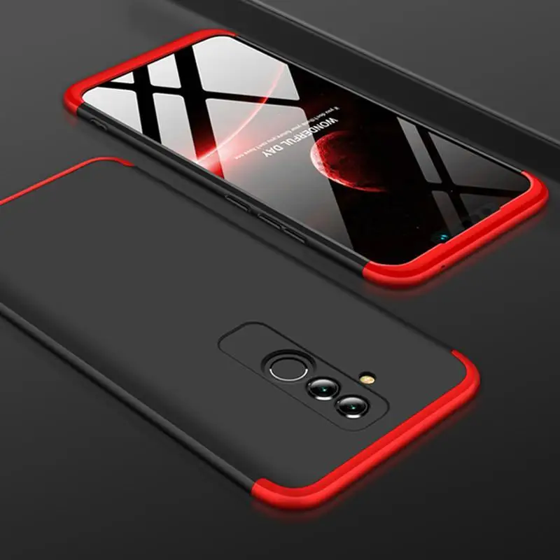 

360 Degree Cover For Huawei Mate 20 Lite Maimang 7 Case 3 In 1 Hard PC Protection Case For Huawei Mate 20 Lite Mate 20 20 Pro