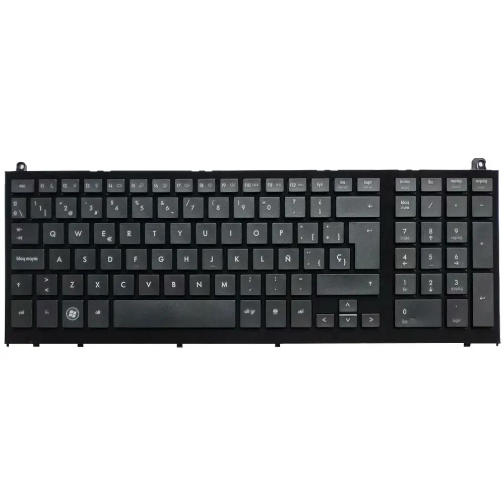 Новая испанская клавиатура для HP probook 4520 4520S 4525S 4525 с черной рамкой SP Клавиатура