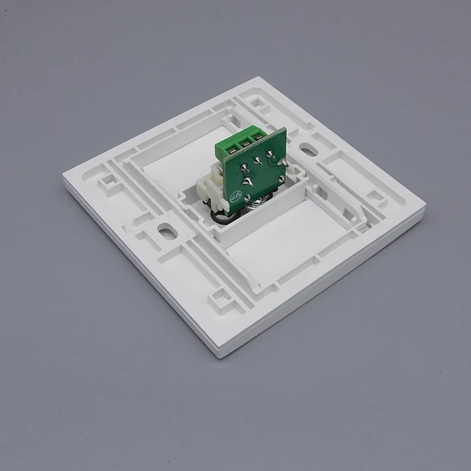 Красно-белый аудио-модуль с двумя отверстиями гнездовой модуль коннектор для